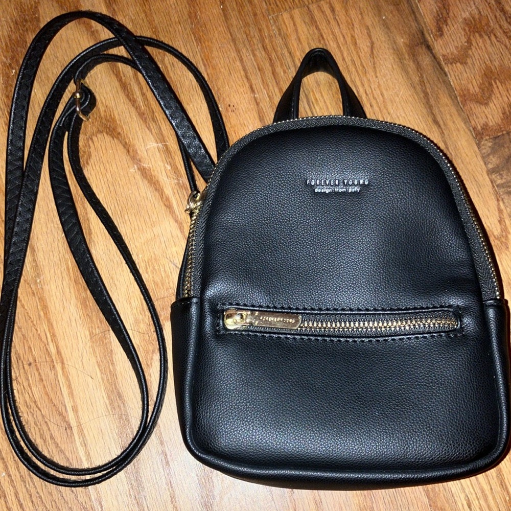 Mini black purse